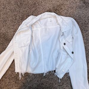 Hidden cropped jacket